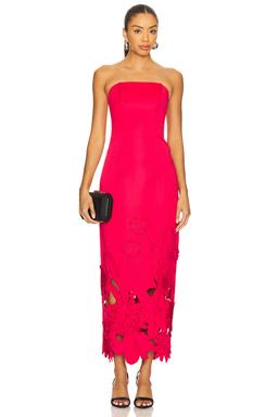 Zayna Applique Bustier Maxi Dress