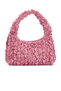 Smocked Mini Hobo Bag