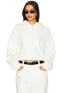 Cotton Cropped Sweatshirt