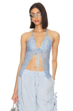 Arian Halter Tie Top