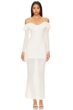 Lexie Ruffle Maxi Dress