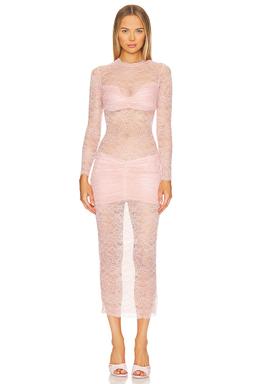 Ellie Lace Midi Dress