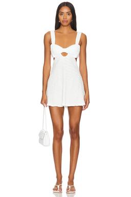 Ribbon Strap Devin Short Dress