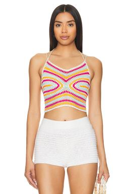 X Revolve Crochet Top