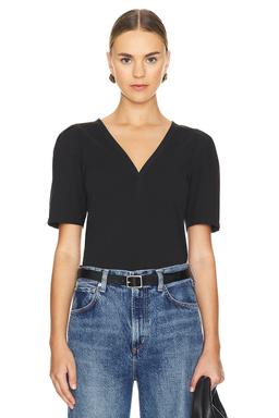 Joelene V-neck Short Sleeve Top
