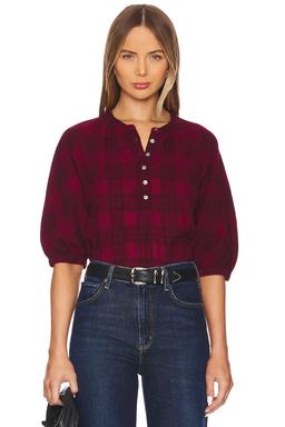 May Flannel Top