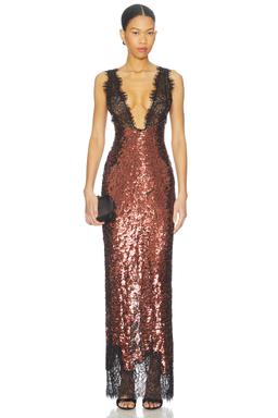 x Christina Elezaj The Lorelai Maxi Dress