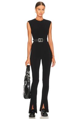 Sleeveless Spat Legging Catsuit