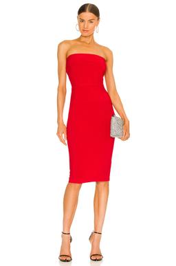 x REVOLVE Strapless Dress to Knee Dress