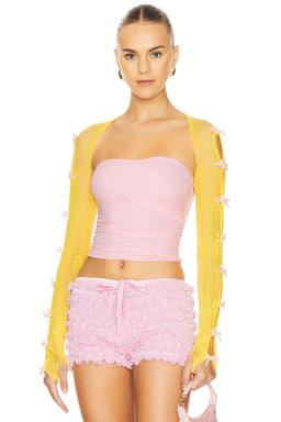 X Roomservice888 Lace Oversleeves