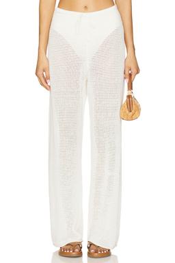Linen Knit Drawstring Pant