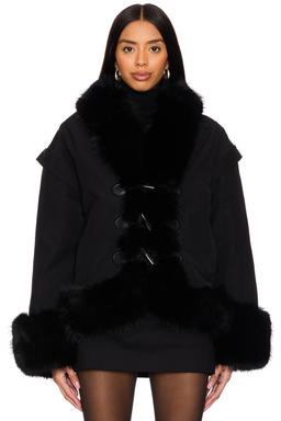 Kyoto Faux Fur Bomber Jacket