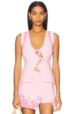 Nova Cherry Print Vest