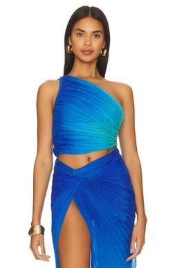 X Revolve One Shoulder Top