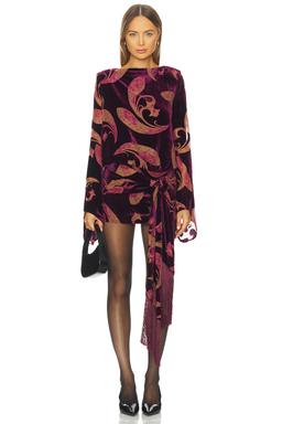 Thesaly Velvet Dress