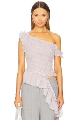 Smocking Off Shoulder Top
