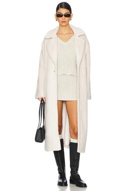 Live in Faux Fur Coat