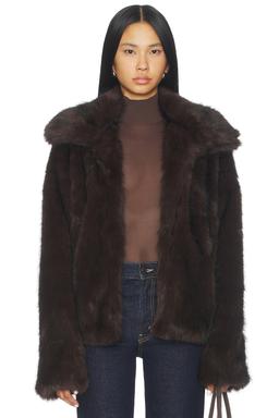 Leila Faux Fur Jacket