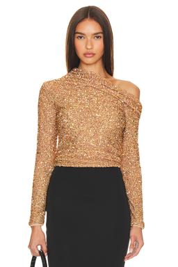 Sequin Asymmetric Top