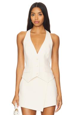 Irena Tailored Open Back Vest