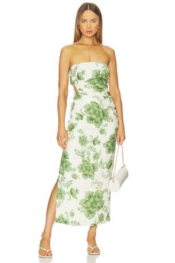 Gardella Strapless Midi Dress