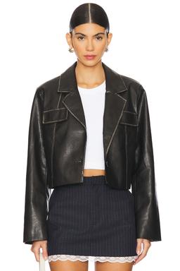 Blakely Faux Leather Jacket