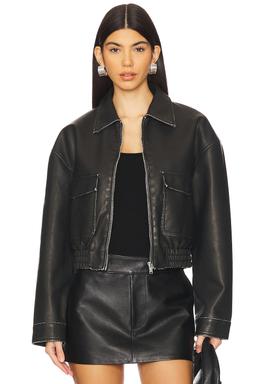 Lolo Faux Leather Jacket