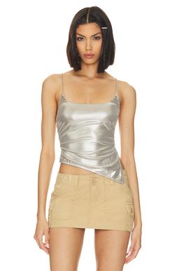 Lexie Metallic Halter Top