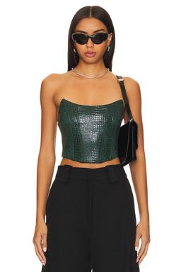 Tawny Faux Suede Top