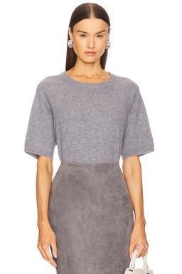 Short Sleeve Raglan Knit Top