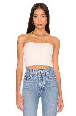 x REVOLVE Strapless Crop Top