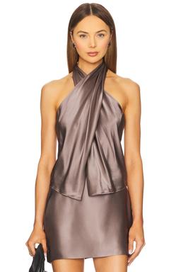 Cross Wrap Halter Top