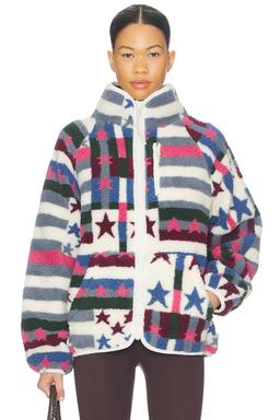 Harlow Fleece Zip Through Jacket