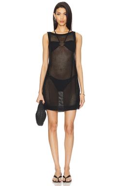 Erika Short Cover Up in Black