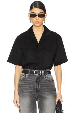 Satin Western Short Sleeve Shirt