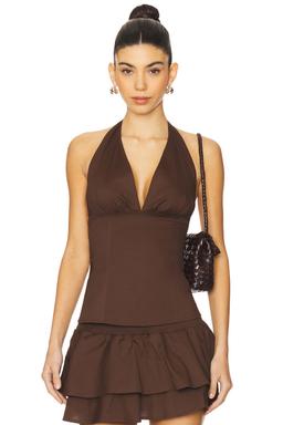Halter Neck Corset Top