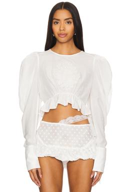 Rose Embroidered Blouse