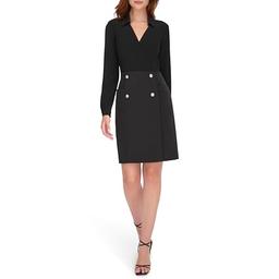 Tommy Hilfiger Women's Dress,Black,16