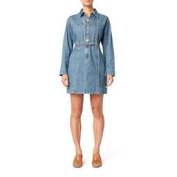 Levi Strauss Signature Gold Women's Seamed Denim Dress, (New) Space Lagoon