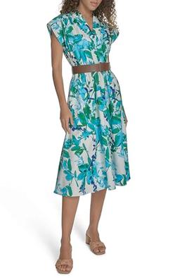 Calvin Klein Women's Dress, Kelly Multi, 14