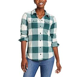 Eddie Bauer Women's Fast Fleece Shirt, Pine, Medium