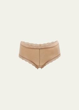 Low-Rise Organic Cotton Boyshorts