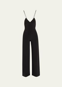 Low-Back Slip Jumpsuit