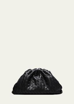 Lambskin Leather Pouch Clutch Bag