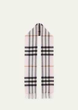 Giant Check Cashmere Scarf