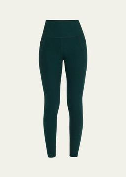 Out Of Pocket Space Dye High-Waist Mid Leggings