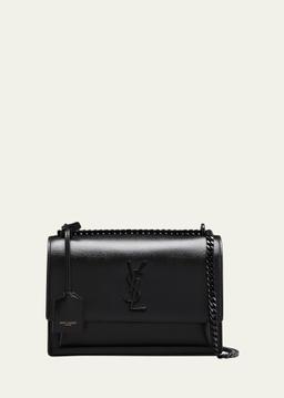 Sunset Medium YSL Crossbody Bag in Smooth Leather