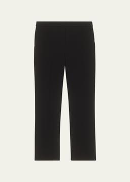 Treeca Cropped Pull-On Pants