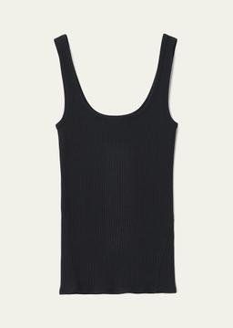 The Essential Rib Scoop-Neck Tank