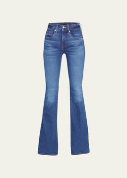 Beverly High-Rise Skinny Flare Jeans